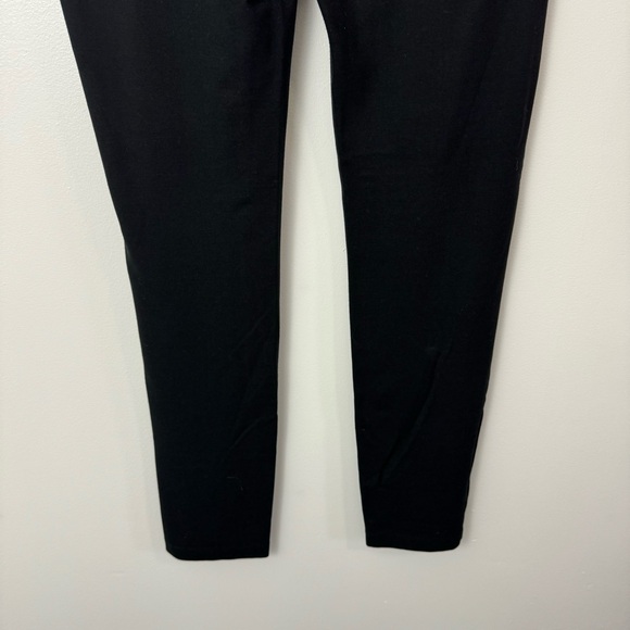 Athleta Black Skinny Ponte Stretch Knit Pants Size 12 - Picture 7 of 10
